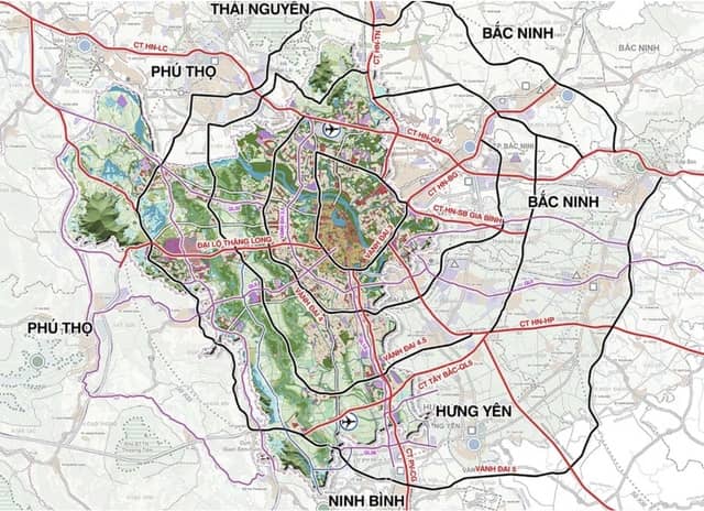 Hà Nội thông tin chính thức về Quy hoạch tổng thể tầm nhìn 100 năm