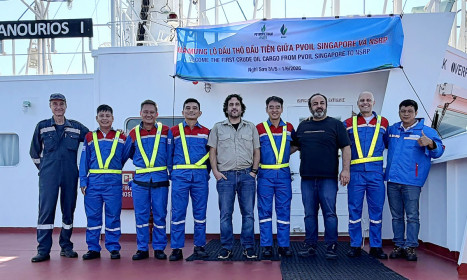 Gần 2 triệu thùng dầu thô Iraq về Nghi Sơn