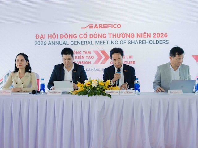 ĐHĐCĐ Searefico: Backlog gần 3,000 tỷ, hoàn tất thoái vốn Arico thu về hơn 500 tỷ
