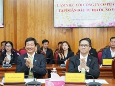 Lâm Đồng làm việc với Novaland Group về các dự án trên địa bàn