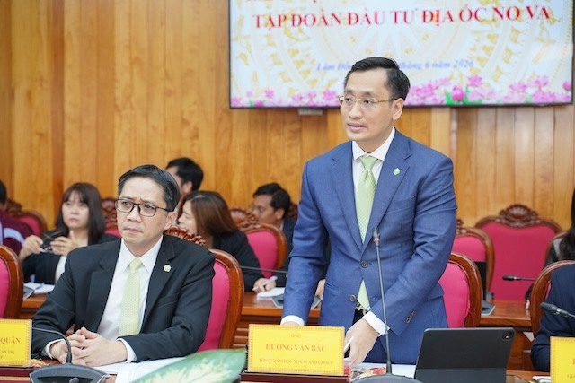Lâm Đồng làm việc với Novaland Group về các dự án trên địa bàn