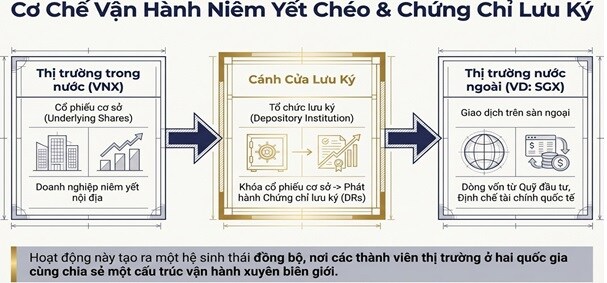 Niêm yết chéo cổ phiếu: Cánh cửa liên thông mới của thị trường vốn Việt Nam