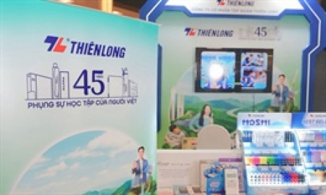 Lũy kế 4 tháng, doanh thu hãng văn phòng phẩm Thiên Long tăng 27%