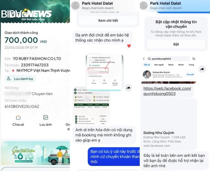 Rộ 'chiêu' lừa đảo đặt phòng khách sạn