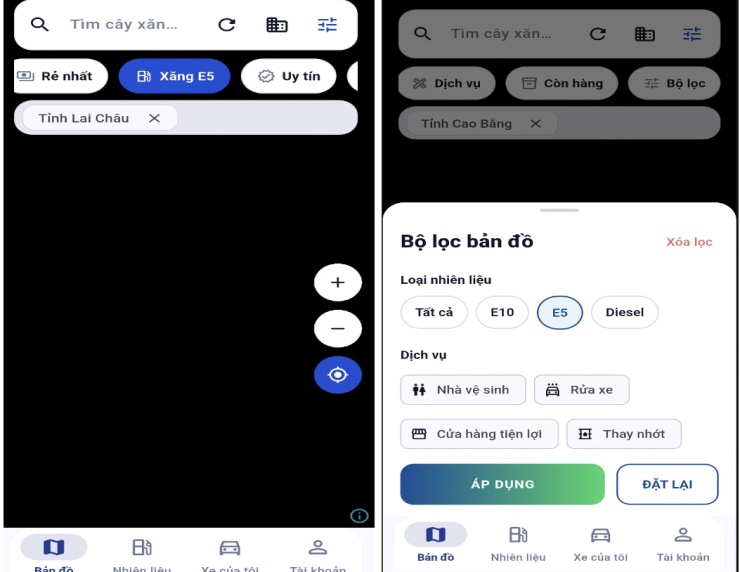 Người dân có xe cũ tìm xăng E5 ở đâu?