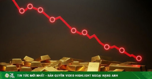 Vàng giảm mạnh trước nỗi lo ‘cá mập’ xả hàng, còn quá sớm để bắt đáy