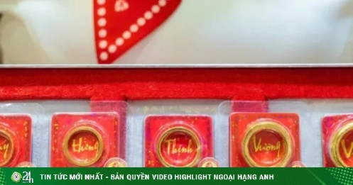 Giá vàng giảm rất mạnh