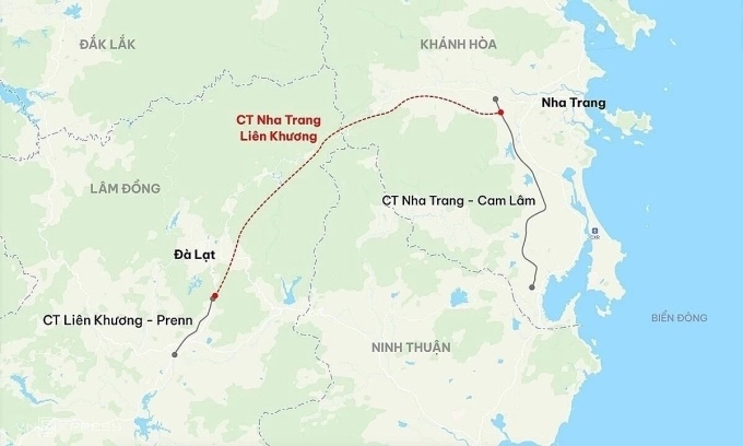 Đề xuất hơn 25.000 tỷ đồng xây cao tốc Nha Trang - Đà Lạt