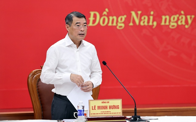 Ưu tiên bố trí nguồn lực cho Đồng Nai nếu đạt cam kết tăng trưởng