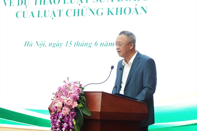 Phó Chủ tịch UBCKNN: Cần tiếp tục sửa đổi Luật Chứng khoán