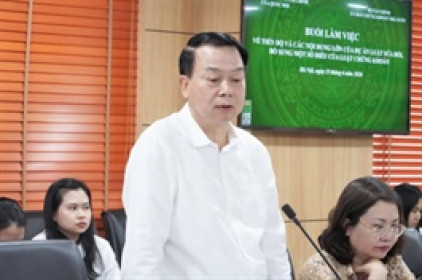 Thứ trưởng Bộ Tài chính: Nghiên cứu kỹ lưỡng, tham chiếu thông lệ quốc tế tốt khi sửa Luật Chứng khoán