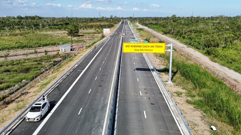 Cầu cạn được đề xuất thay thế đất đắp cho cao tốc miền Tây