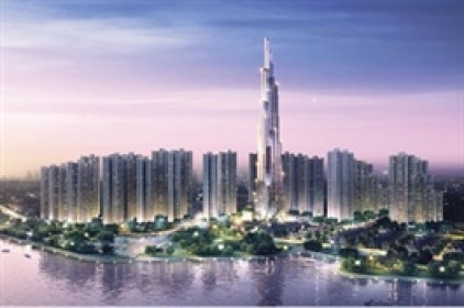 Nhóm cổ phiếu "họ Vingroup" phủ tím bảng điện