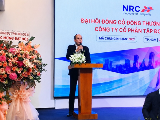 ĐHĐCĐ NRC: Ông Đỗ Thành Nhân nói sẽ rót 2,000 tỷ, tính mở rộng quỹ đất ở vùng sâu vùng xa