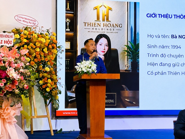ĐHĐCĐ NRC: Ông Đỗ Thành Nhân nói sẽ rót 2,000 tỷ, tính mở rộng quỹ đất ở vùng sâu vùng xa