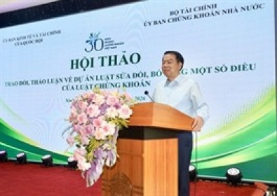 Thứ trưởng Bộ Tài chính: Dự án Luật Chứng khoán sửa đổi sẽ trình Quốc hội xem xét tại Kỳ họp tháng 10