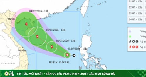 Áp thấp nhiệt đới sẽ mạnh lên thành bão vào ngày mai và tiếp tục tăng cấp