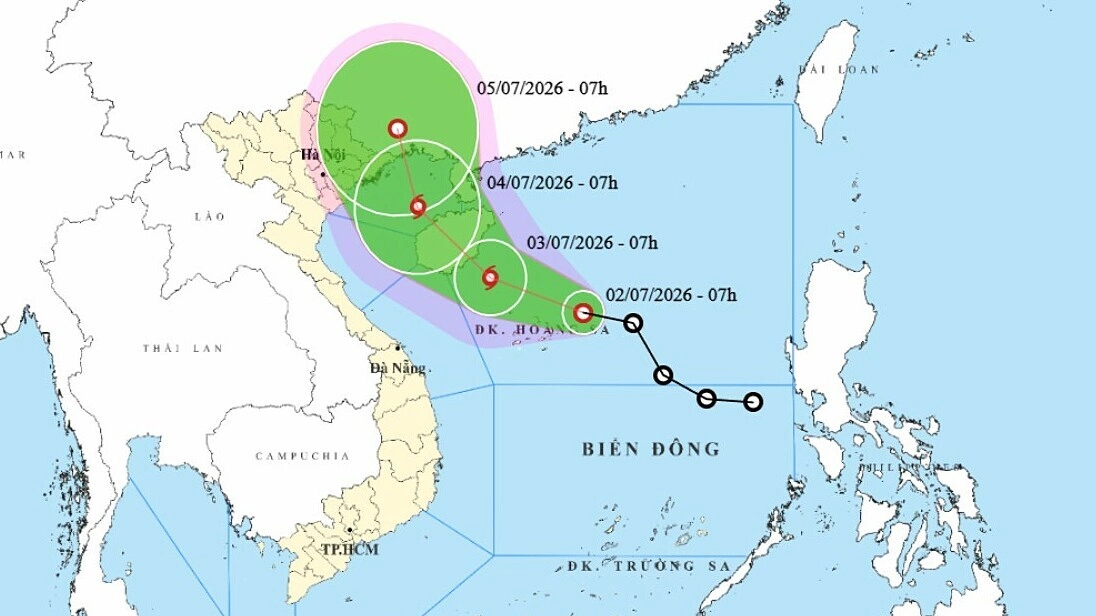 Áp thấp nhiệt đới có thể mạnh lên thành bão trong 24 giờ