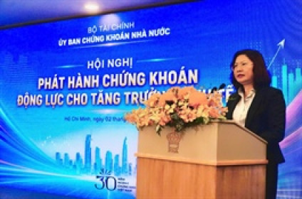 Chủ tịch UBCKNN: Hoàn thiện pháp lý không nhằm siết hoạt động huy động vốn