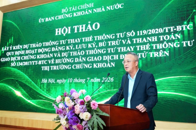 Phó Chủ tịch UBCKNN: Thay thế Thông tư 119 và 134 là cần thiết để đáp ứng yêu cầu nâng hạng