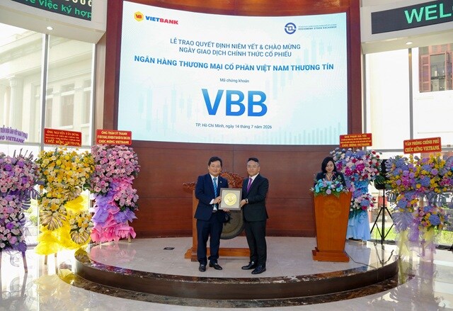 Cổ phiếu VBB chính thức niêm yết trên HOSE