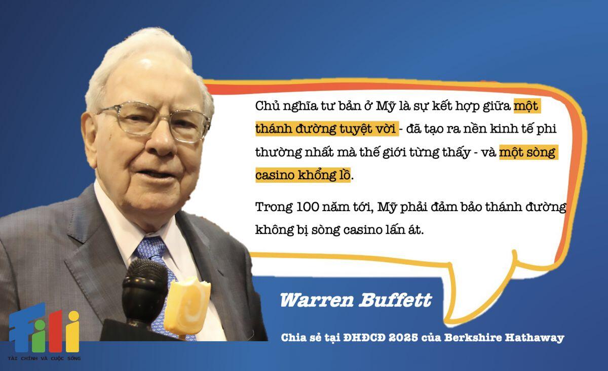 Warren Buffett: Rất khó tìm thấy cơ hội khi ai cũng thích "đánh bạc"