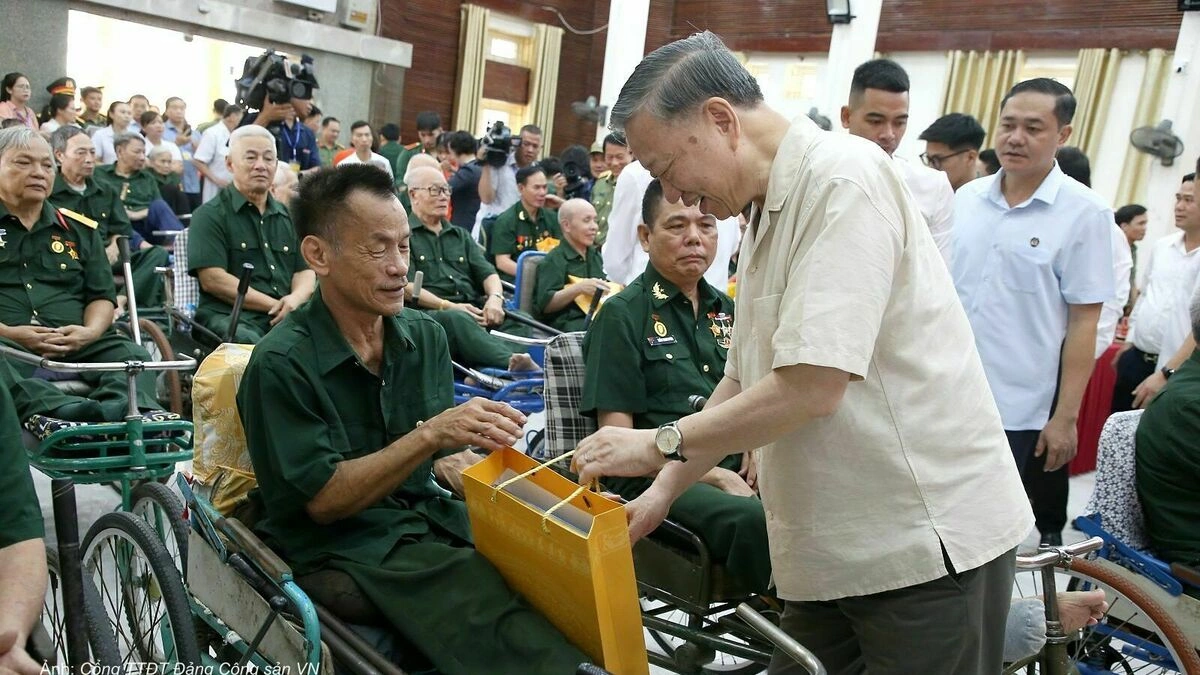 Tổng Bí thư, Chủ tịch nước: Tri ân người có công là thước đo nhân văn của chế độ