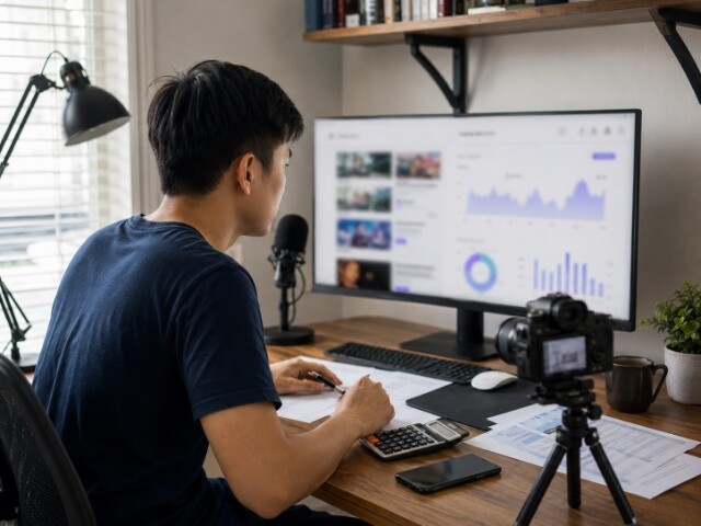 Thu nhập từ YouTube được tính thuế thế nào?