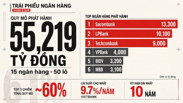 Phát hành trái phiếu riêng lẻ cao nhất một năm