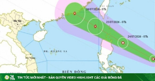 Tin mới nhất: Áp thấp nhiệt đới gần Biển Đông có thể mạnh lên thành bão số 2