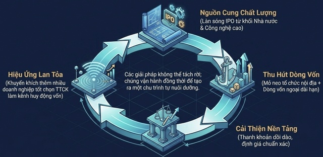 Bài toán cân đối cơ cấu hàng hóa: Chờ đợi những "cú hích" IPO từ các lĩnh vực giàu tiềm năng