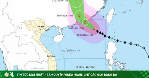 Tin bão mới nhất, bão số 2 NOUL tiếp tục tăng cấp, di chuyển nhanh trên biển Đông