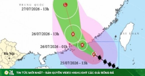 Bão số 2 Noul đạt cường độ cực đại cấp 12, giật cấp 15, vẫn di chuyển rất nhanh