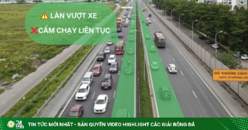 Cục CSGT đề xuất làn trái cao tốc chỉ dùng để vượt, cấm chạy liên tục