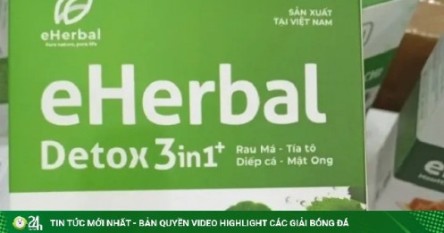 Tiêu hủy gần 76.000 hộp bột rau vi phạm, nhãn hiệu eHerbal nổi tiếng