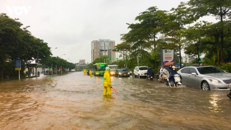 Các dự án chống ngập khẩn cấp ở Hà Nội bước đầu phát huy hiệu quả