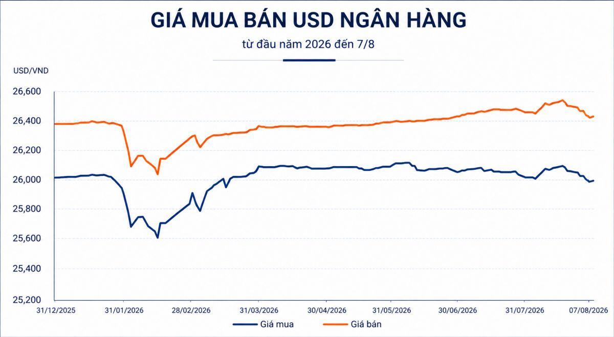 Tuần 03-07/08: USD thế giới đảo chiều, tỷ giá tự do trong nước "hạ nhiệt"