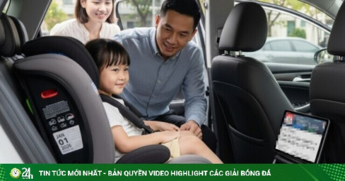 Quy định mới về xử phạt không dùng ghế an toàn cho trẻ em trên ô tô từ 15/8