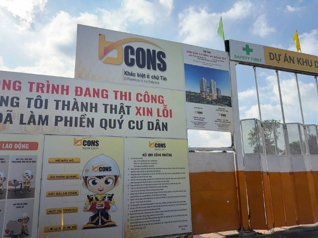 Hai công ty Bcons bị phạt do thi công dự án gây lún, nứt nhà dân