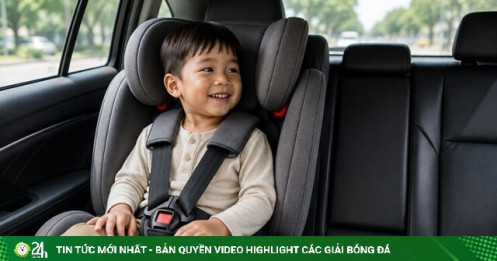 Hiểu đúng về "phạt cảnh cáo" lỗi không dùng ghế an toàn cho trẻ em