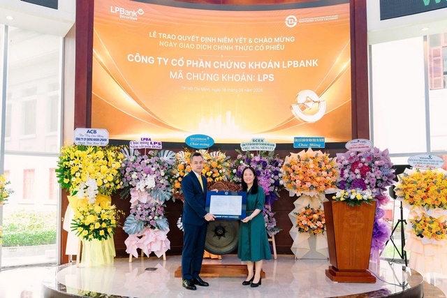 LPBS chính thức niêm yết trên sàn HOSE, mở ra hành trình phát triển mới