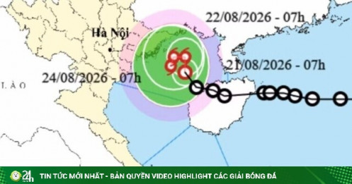 Áp thấp nhiệt đới quần thảo trên Vịnh Bắc Bộ, 6 tỉnh thành có mưa to nhất