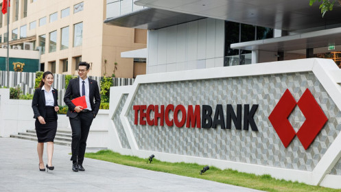 Techcombank muốn hạ tỷ lệ cổ tức bằng cổ phiếu