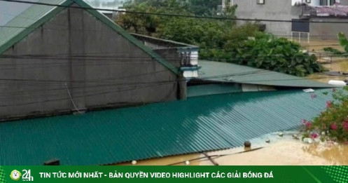 Bão số 4 Narra: Lạng Sơn ngập sâu, nước dâng mấp mé tầng 2