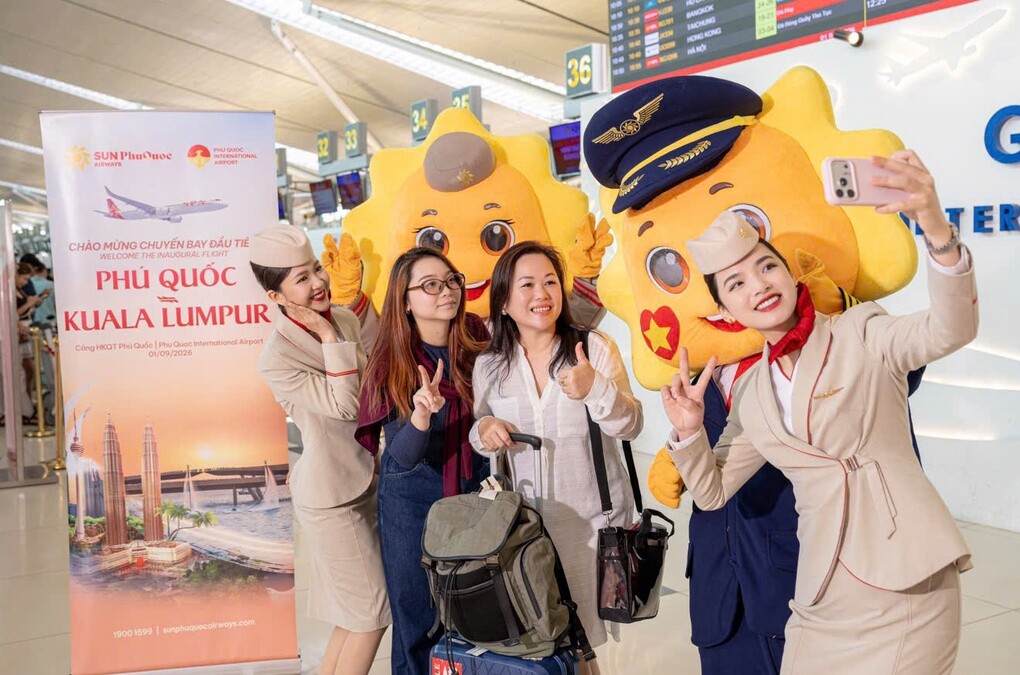 Sun PhuQuoc Airways mở đường bay thẳng Phú Quốc - Kuala Lumpur