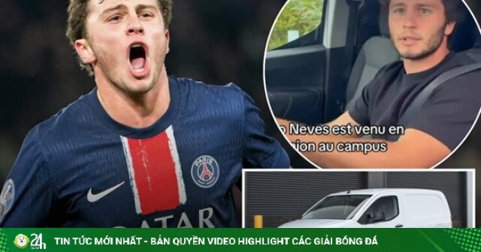 Lương 5 tỷ đồng/tuần, ngôi sao PSG vẫn lái xe van 250 triệu đồng đi tập