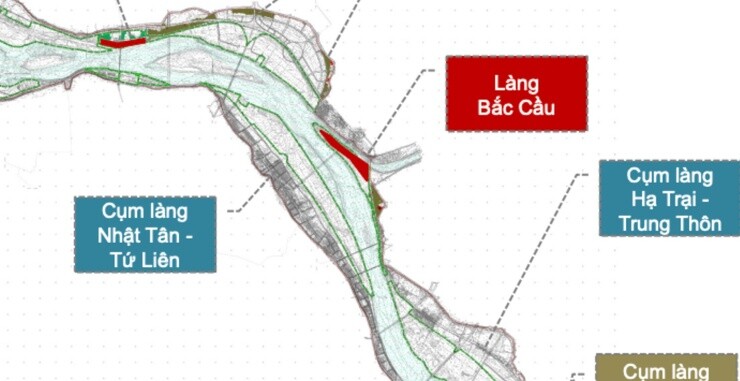 Hình hài chi tiết khu đô thị sông Hồng đón 1,2 triệu dân tương lai