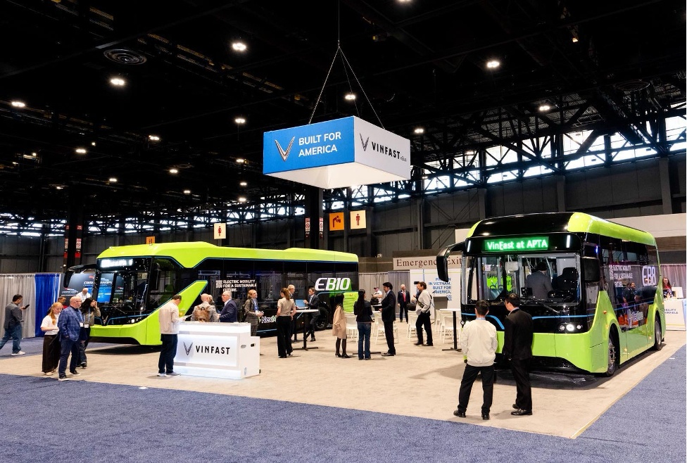 Bus điện VinFast đến Mỹ