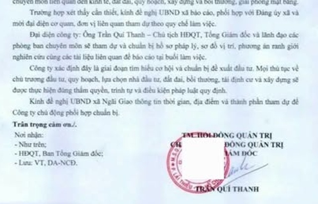 Ông Trần Quí Thanh tái xuất với loạt thương vụ lớn