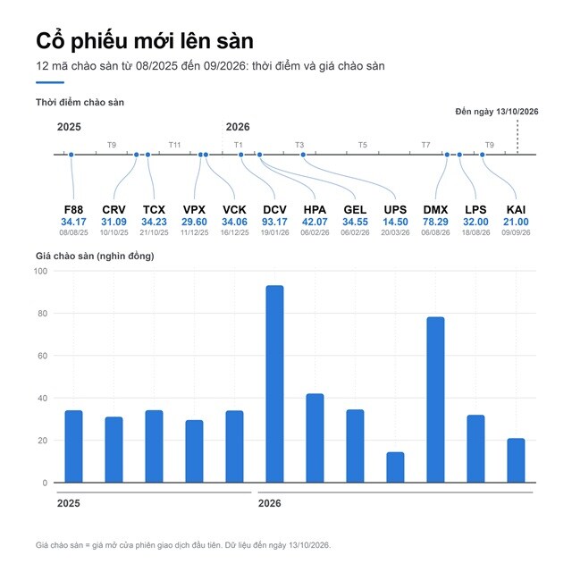 Cổ phiếu IPO nhanh hơn nhưng gần 75% số mã giảm trong năm đầu